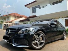 2018 Mercedes-Benz C200 2.0 AMG Sedan Full Bodykitt AMG Original Mercedes Benz Km14.Rb Antik TDP. 175 JUTA C 200 Black On Black First Hand
