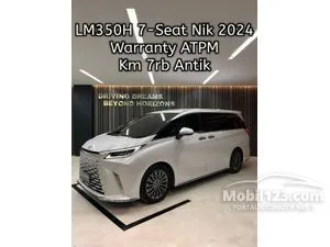 2024 Lexus LM 350h 2.5 7 Seater MPV