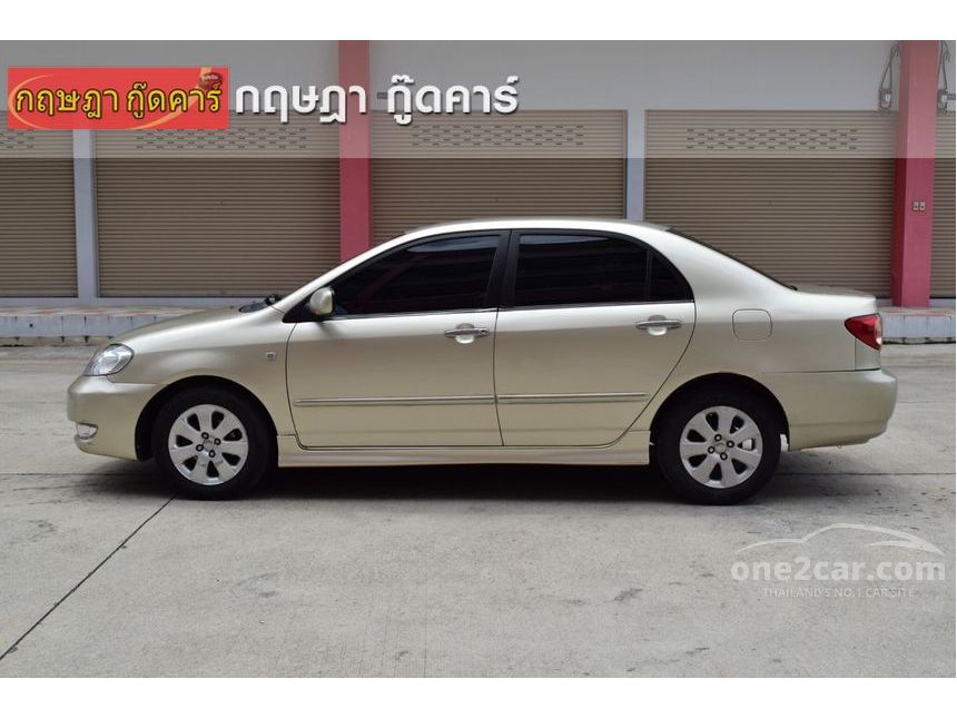 Toyota Corolla Altis 2004 E 1.6 in กรุงเทพและปริมณฑล Automatic Sedan สี ...