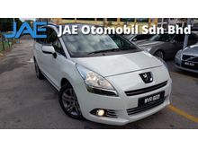 2012 Peugeot 5008 1.6 MPV ( Full S.Record, Head Rest DVD Player, Electric Seater, Full Leather Seat, 1 Lady Owner )