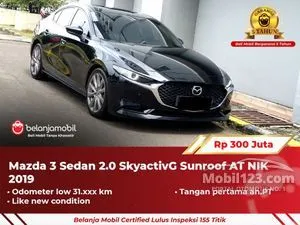 2019 Mazda 3 2.0 SKYACTIV-G Sedan