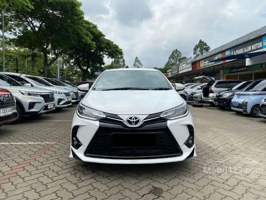 Jual Mobil Toyota Yaris 2022 S GR Sport 1.5 di Banten Automatic Hatchback Putih Rp 226.500.000