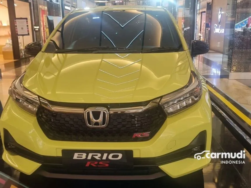 Jual Mobil Honda Brio 2023 RS 1.2 di Jawa Barat Automatic Hatchback Kuning Rp 133.900.000