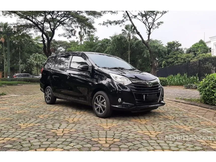 Jual Mobil Toyota Calya 2021 G 1.2 di Banten Automatic MPV Hitam Rp 135.000.000