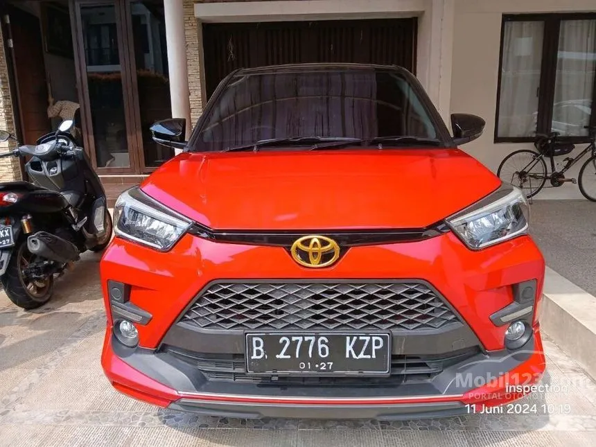 Jual Mobil Toyota Raize 2021 GR Sport 1.0 di DKI Jakarta Automatic Wagon Merah Rp 195.000.000