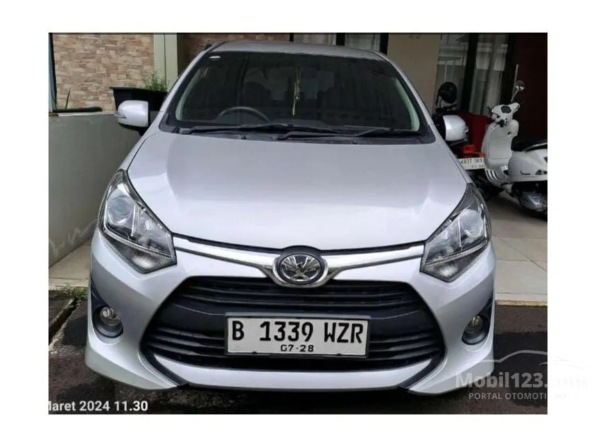 Jual Mobil Toyota Agya 2019 G 1.2 di DKI Jakarta Automatic Hatchback Silver Rp 117.000.000