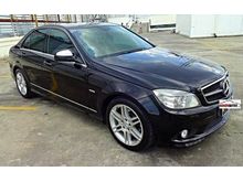 Mercedez Benz C230 Avantgard AMG 2008 2009 Hitam Matic terawat Handy Autos
