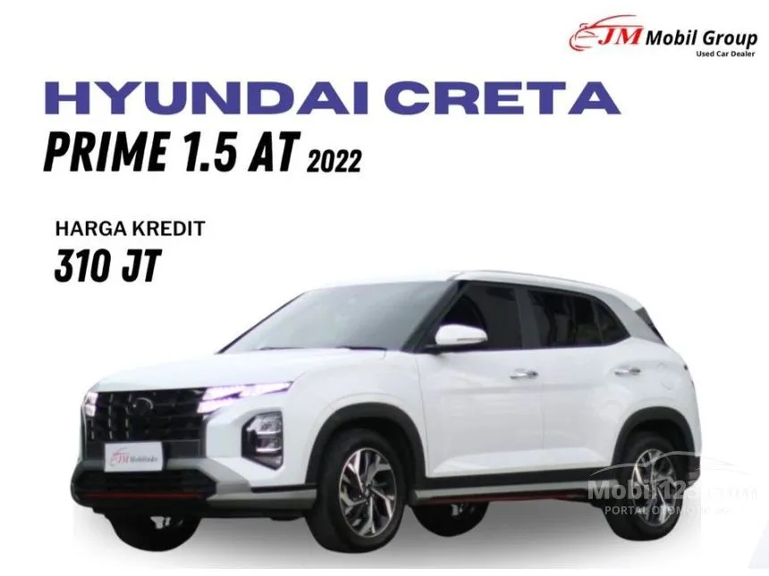 Jual Mobil Hyundai Creta 2022 Prime 1.5 di Jawa Barat Automatic Wagon Putih Rp 310.000.000