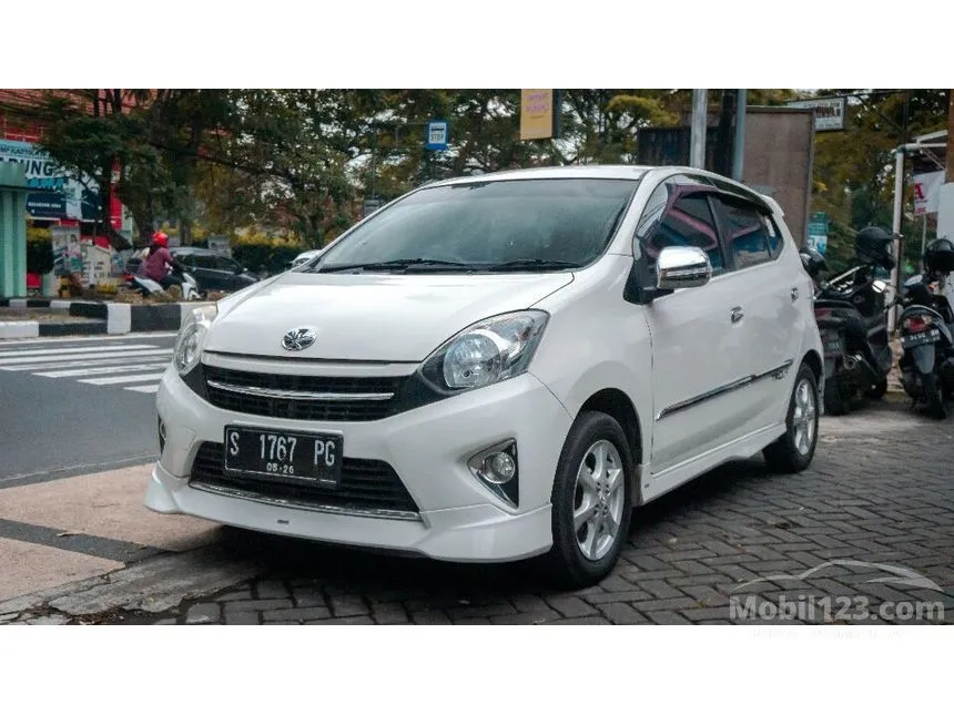 Jual Mobil Toyota Agya 2016 TRD Sportivo 1.0 di Jawa Timur Manual Hatchback Putih Rp 107.500.000