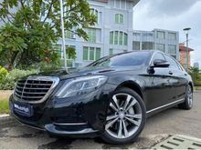 2015 Mercedes-Benz S400 L 3.0 Exclusive Sedan Nik2015 Black On Saddle Tan Km20rb Antik Panoramic Sunroof PBD HUD Full Spek #AUTOHIGH #BESTDEAL