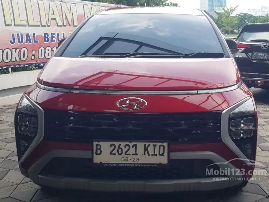 Jual Mobil Hyundai Stargazer 2023 Prime 1.5 di Jawa Barat Automatic Wagon Merah Rp 245.000.000