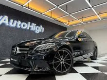 2019 Mercedes-Benz C200 1.5 EQ Boost Avantgarde Line Sedan [Km18.000] Nik2019 Black On Black Speedo Digital Record ATPM #AUTOHIGH #BEST VALUE