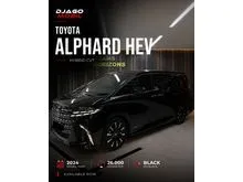2024 Toyota Alphard 2.5 HEV (Non Premium Color) MPV Black Hitam Hybrid CVT