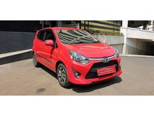 Toyota Agya 1.2 G AT 2017 Merah - Low KM - Service Record - Tangan 1 - MURAH