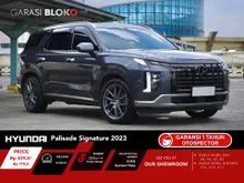 2023 Hyundai Palisade 2.2 Signature SUV 4x2 AT 7-Seaters Grey Metallic on Black Odo 50 Rb (HOT ITEMS) #Garasi Bloko