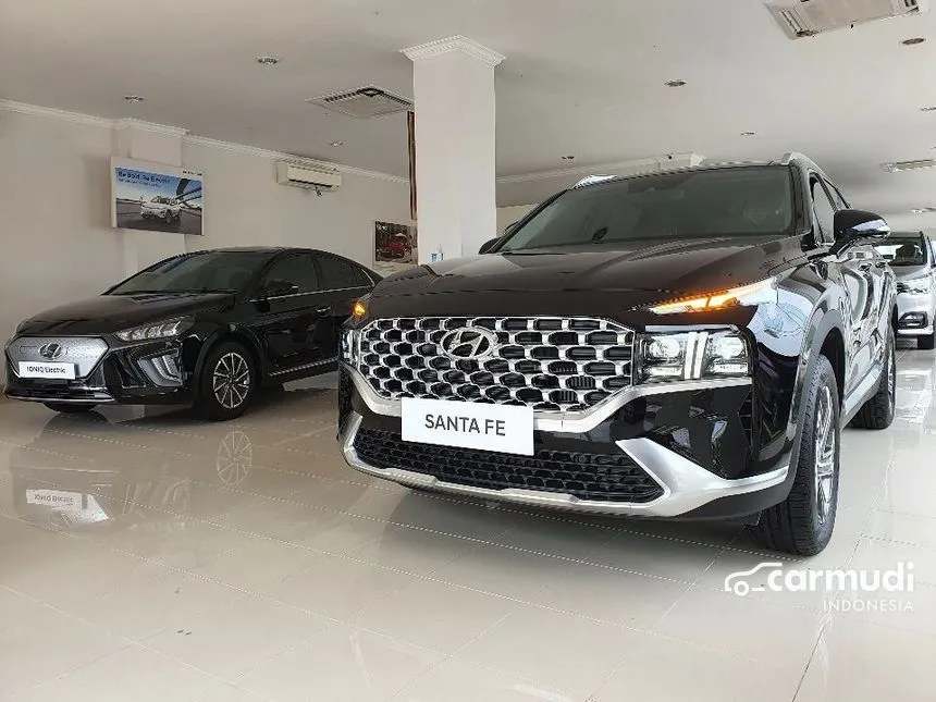 Jual Mobil Hyundai Santa Fe 2023 Prime 2.5 di Banten Automatic SUV Hitam Rp 574.000.000
