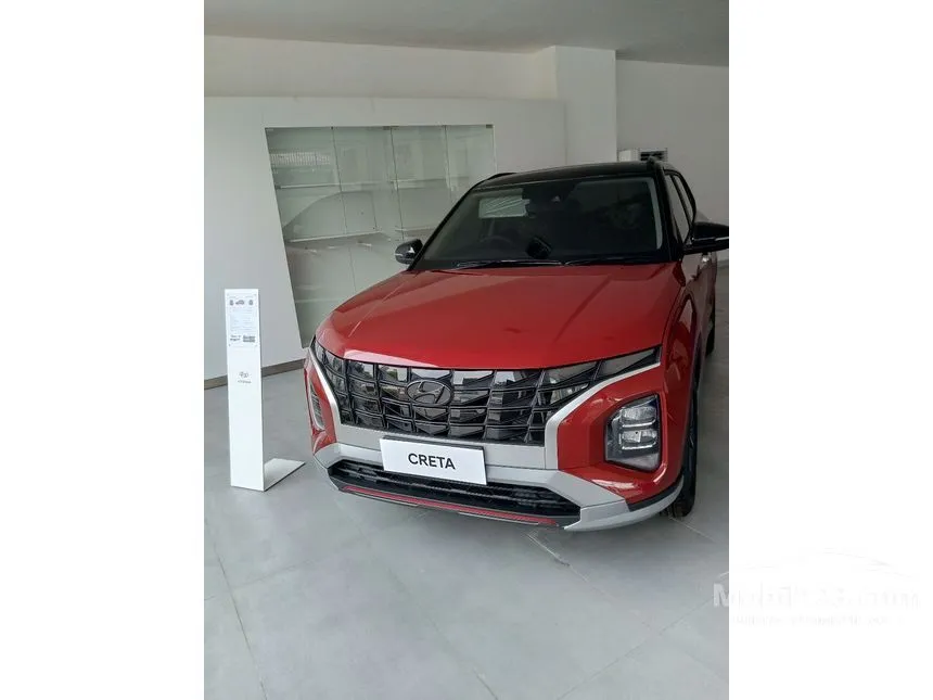 Jual Mobil Hyundai Creta 2024 Prime 1.5 di Banten Automatic Wagon Abu