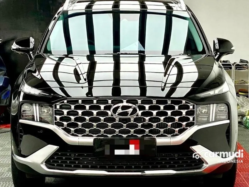 Jual Mobil Hyundai Santa Fe 2024 Signature 2.5 di Jawa Barat Automatic SUV Hitam Rp 666.000.000