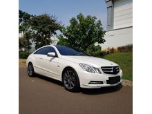 2011 Mercedes-Benz E200 1.8 CGI Sedan Mercy E 200 Coupe, GanjiL, Tdp155jt, km68rb, pjk Agustus 2021