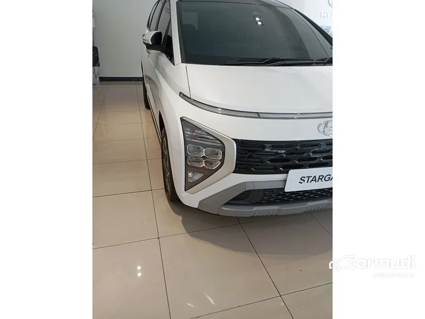 Jual Mobil Hyundai Stargazer 2024 Prime 1.5 di DKI Jakarta Automatic Wagon Putih Rp 290.000.000