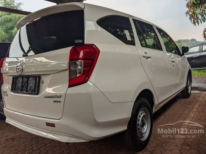 Jual Mobil Daihatsu Sigra 2024 D 1.0 di DKI Jakarta Manual MPV Putih Rp 129.500.000