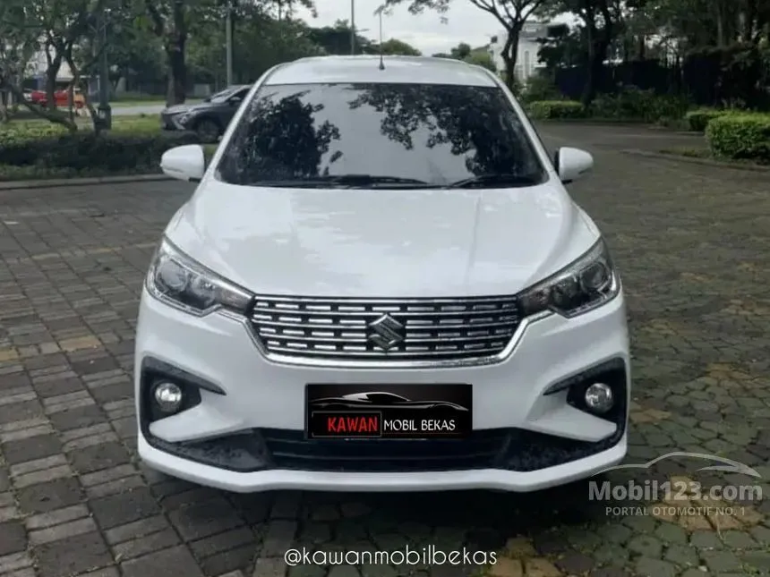 Jual Mobil Suzuki Ertiga 2021 GX 1.5 di Banten Automatic MPV Putih Rp 195.000.000