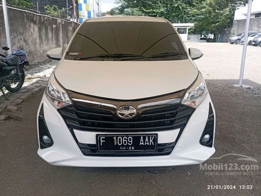 Jual Mobil Toyota Calya 2021 G 1.2 di Jawa Barat Automatic MPV Putih Rp 137.000.000