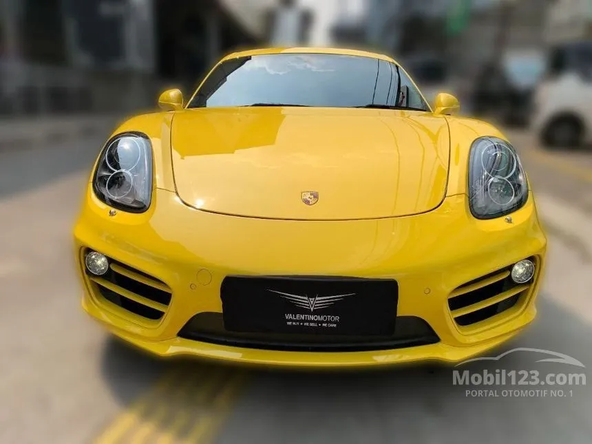 Jual Mobil Porsche Cayman 2013 2.7 di DKI Jakarta Automatic Coupe Kuning Rp 1.425.000.000