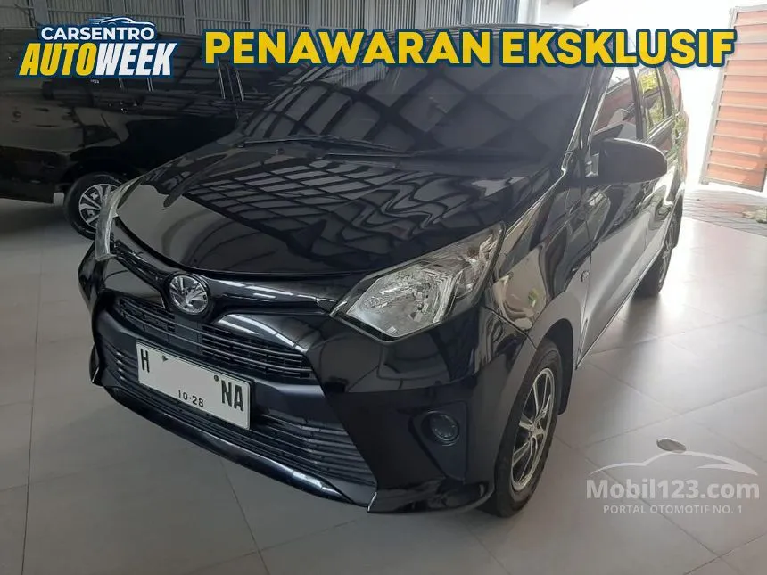 Jual Mobil Toyota Calya 2018 E 1.2 di Jawa Tengah Manual MPV Hitam Rp 109.000.000