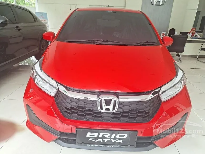 Jual Mobil Honda Brio 2023 E Satya 1.2 di Jawa Barat Manual Hatchback Merah Rp 170.000.000