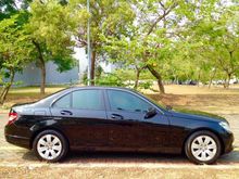 Mercy C200 K 2009 AT black/grey pemakai langsung, low km