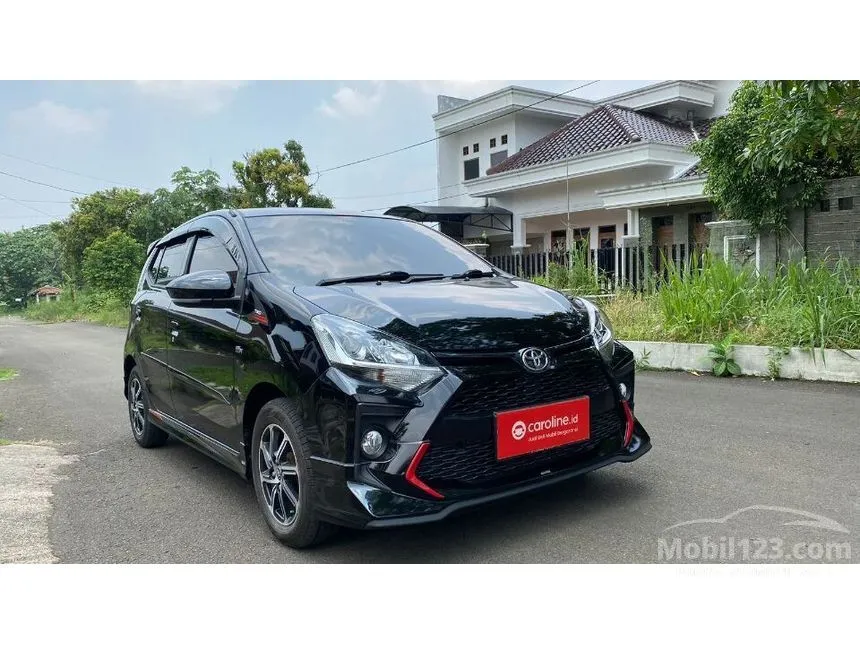 Jual Mobil Toyota Agya 2020 TRD 1.2 di Jawa Barat Automatic Hatchback Hitam Rp 128.000.000