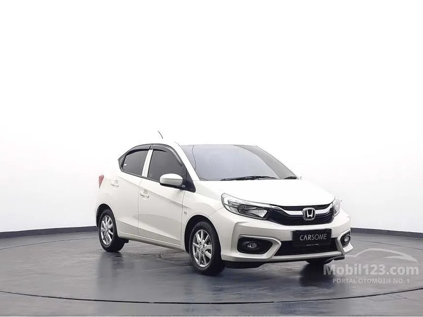 Jual Mobil Honda Brio 2021 Satya E 1.2 di Banten Manual Hatchback Putih Rp 137.000.000