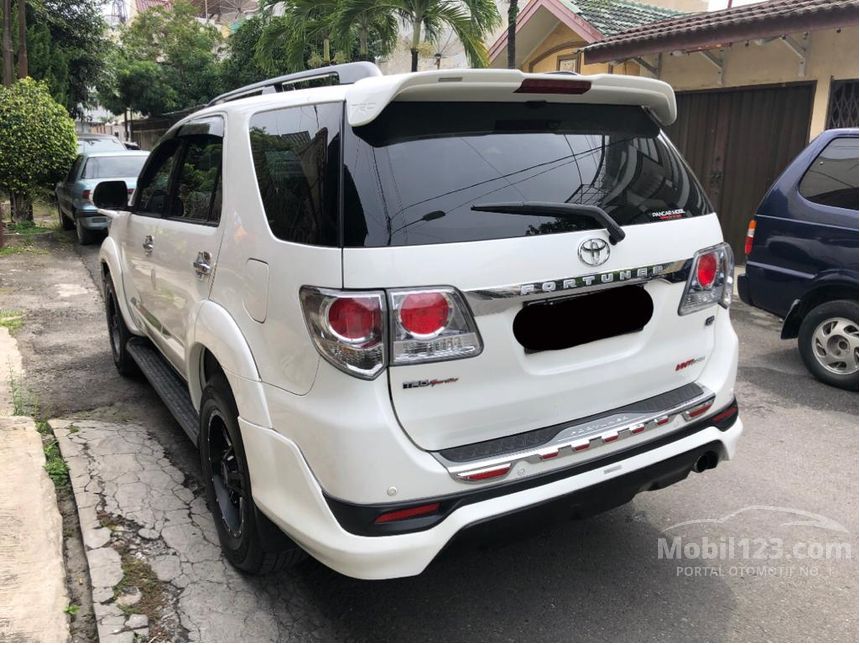  Jual  Mobil Toyota Fortuner  2013 G TRD 2 5 di Sumatera 