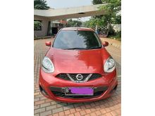 Nissan March AT 1.2 L thn 2015 Warna Marun Kondisi Istimewa Terawat Mulus Siap Pakai Pajak Panjang