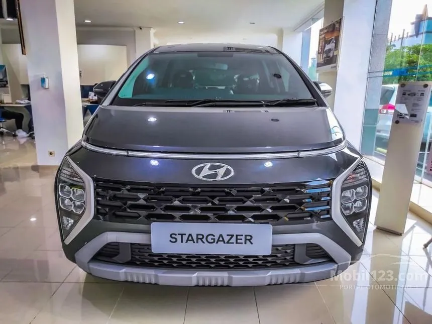 Jual Mobil Hyundai Stargazer 2023 Style 1.5 di DKI Jakarta Automatic Wagon Abu