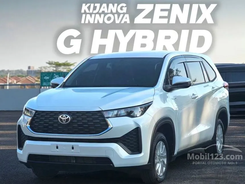 Jual Mobil Toyota Kijang Innova Zenix 2024 G HV 2.0 di Banten Automatic Wagon Putih Rp 400.600.000