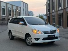 2012 Toyota Kijang Innova 2.0 G MPV TANGAN PERTAMA. UNIT ANTIK. PAJAK PANJANG. SIAP PAKAI TANPA PR.