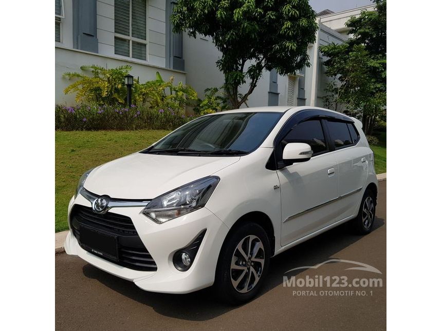 Jual Mobil Toyota Agya 2017 G 1.2 di Banten Automatic Hatchback Putih