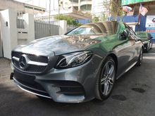 2018 Mercedes-Benz E300 2.0 AMG Coupe PANAROMIC ROOF UNREG