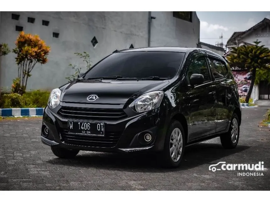Jual Mobil Daihatsu Ayla 2019 D 1.0 di Jawa Timur Manual Hatchback Hitam Rp 97.500.000
