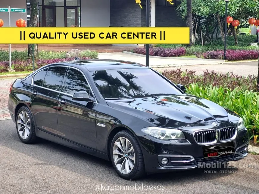 Jual Mobil BMW 520i 2016 Luxury 2.0 di DKI Jakarta Automatic Sedan Hitam Rp 413.000.000