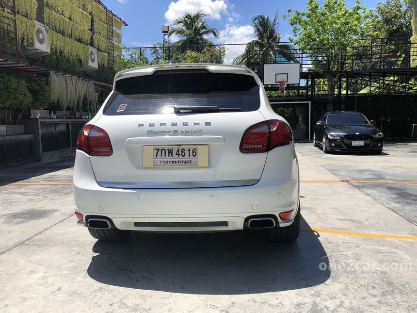 Porsche CAYENNE 2012 (ปี 1016) S Hybrid 3.0 เกียร์อัตโนมัติ สีขาว