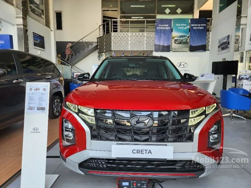 Jual Mobil Hyundai Creta 2023 Prime 1.5 di Banten Automatic Wagon Merah Rp 375.000.000