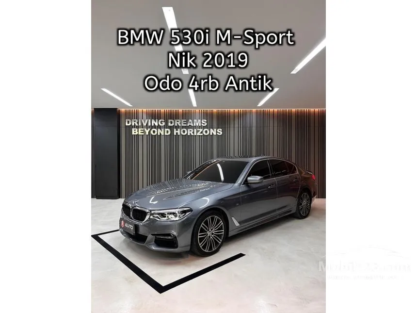 Jual Mobil BMW 530i 2019 M Sport 2.0 di DKI Jakarta Automatic Sedan Abu