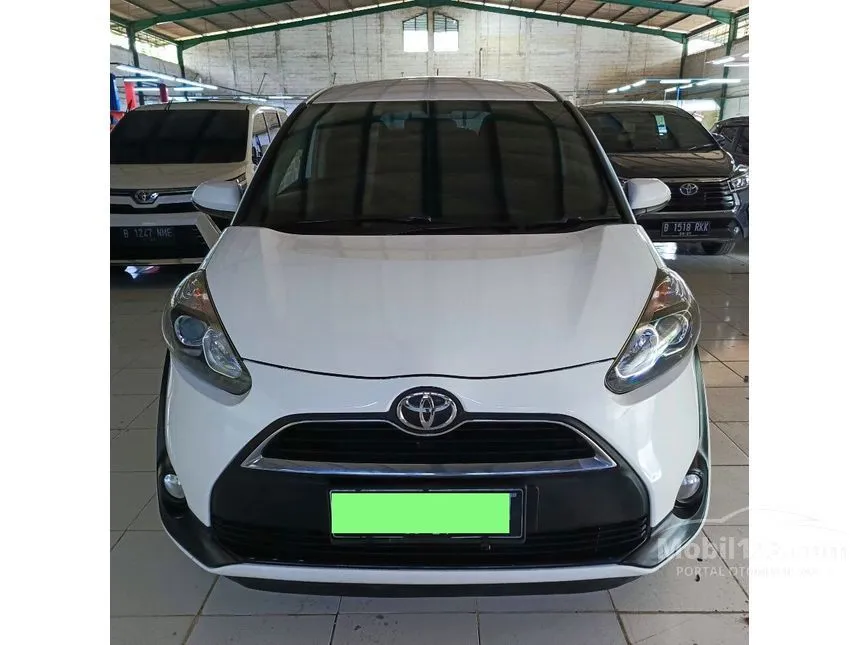 Jual Mobil Toyota Sienta 2019 V 1.5 di Banten Automatic MPV Putih Rp 185.000.000