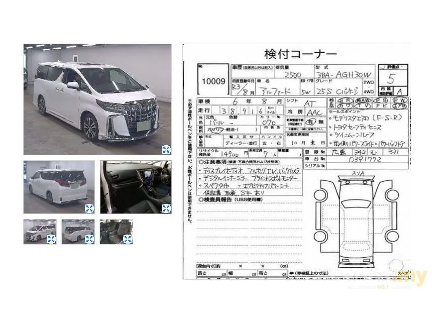 2021 Toyota Alphard G S C Package MPV