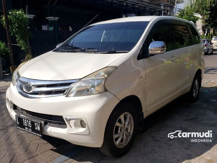 Jual Mobil Toyota Avanza 2014 G 1.3 di Jawa Timur Manual MPV Putih Rp 129.000.000