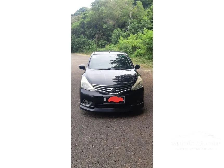 Jual Mobil Nissan Grand Livina 2015 XV 1.5 di Banten Automatic MPV Hitam Rp 130.000.000