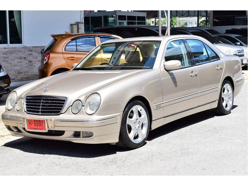 Mercedes Benz E240 01 Avantgarde 2 6 In กร งเทพและปร มณฑล Automatic Sedan ส ทอง For 425 000 Baht One2car Com